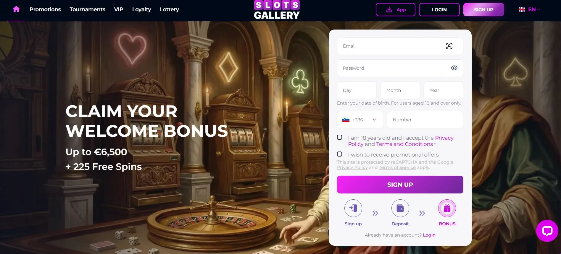 najboljši online casino Slots Gallery